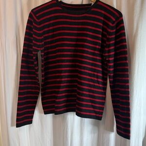 Valerie Stevens Cashmere Striped Sweater